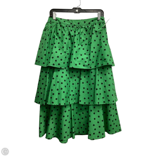 Skirt Midi By Who What Wear In Green, Size: 8