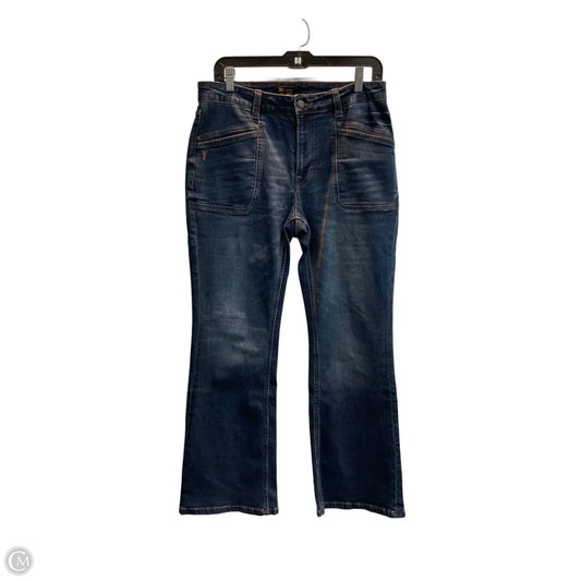 Jeans Boot Cut By Frye In Blue, Size: 6
