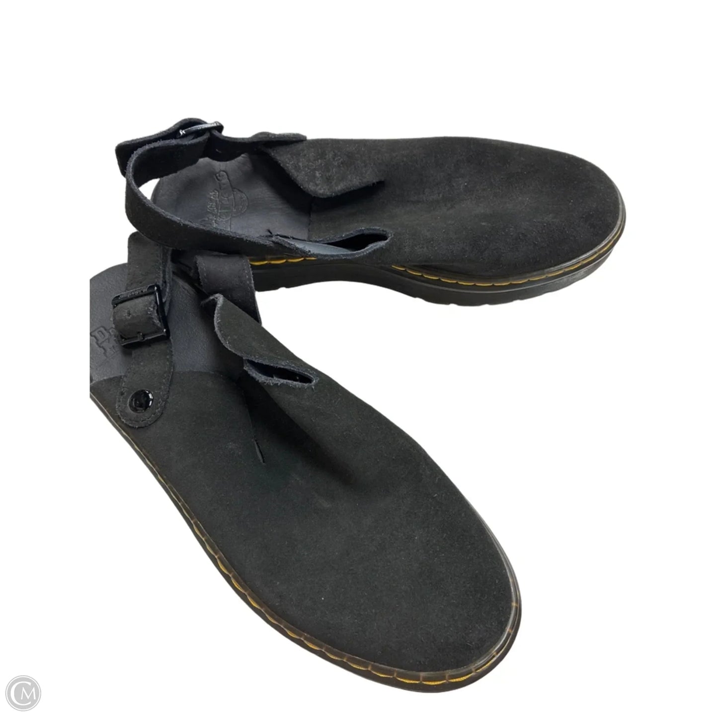 Shoes Flats By Dr Martens In Black, Size: 9