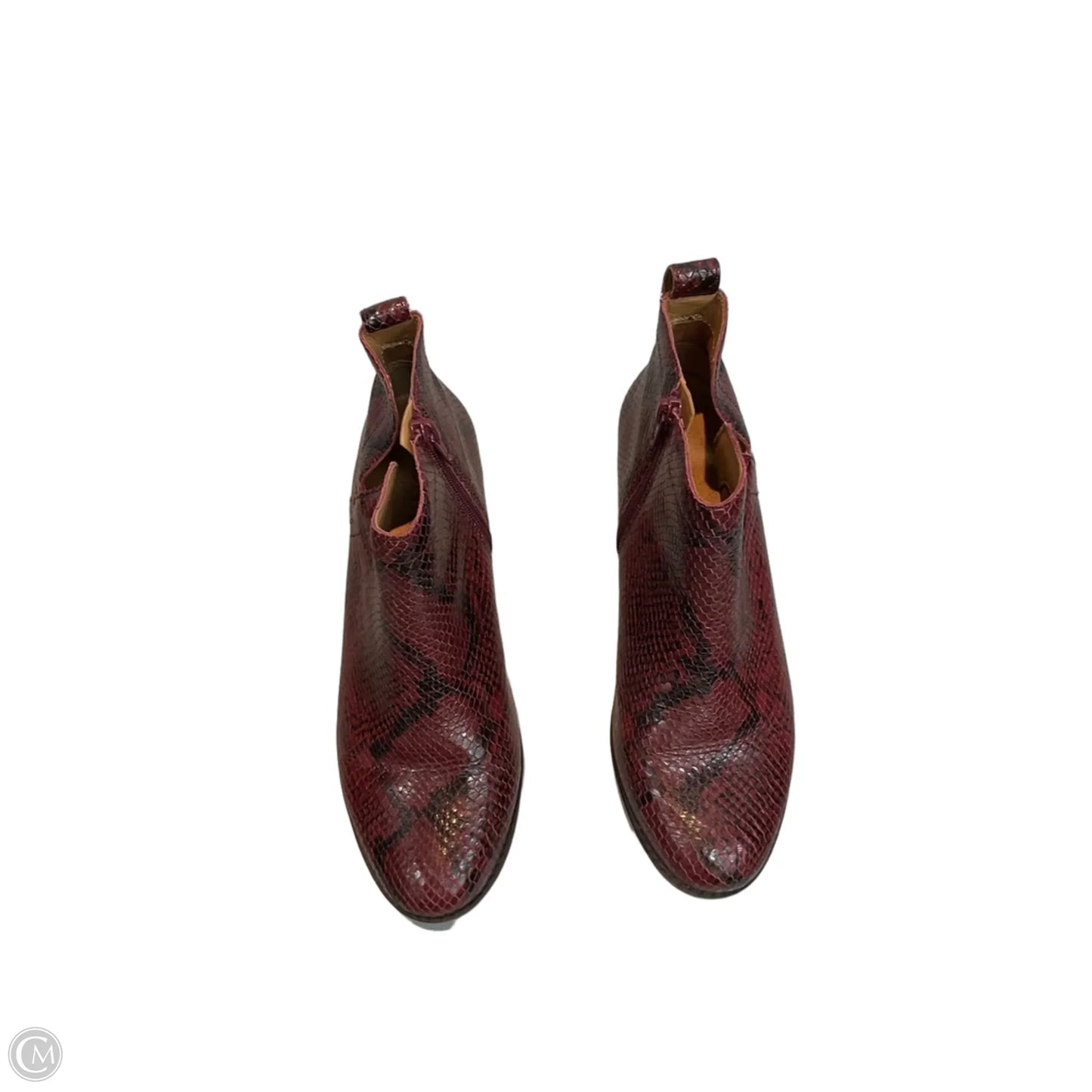 Boots Ankle Flats By Vionic In Animal Print, Size: 7