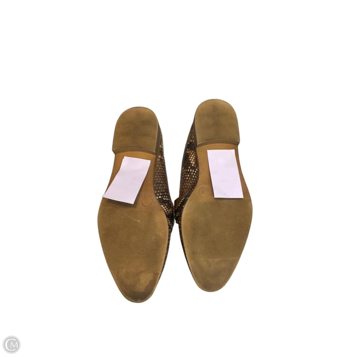 Shoes Flats By Universal Thread In Animal Print, Size: 6.5