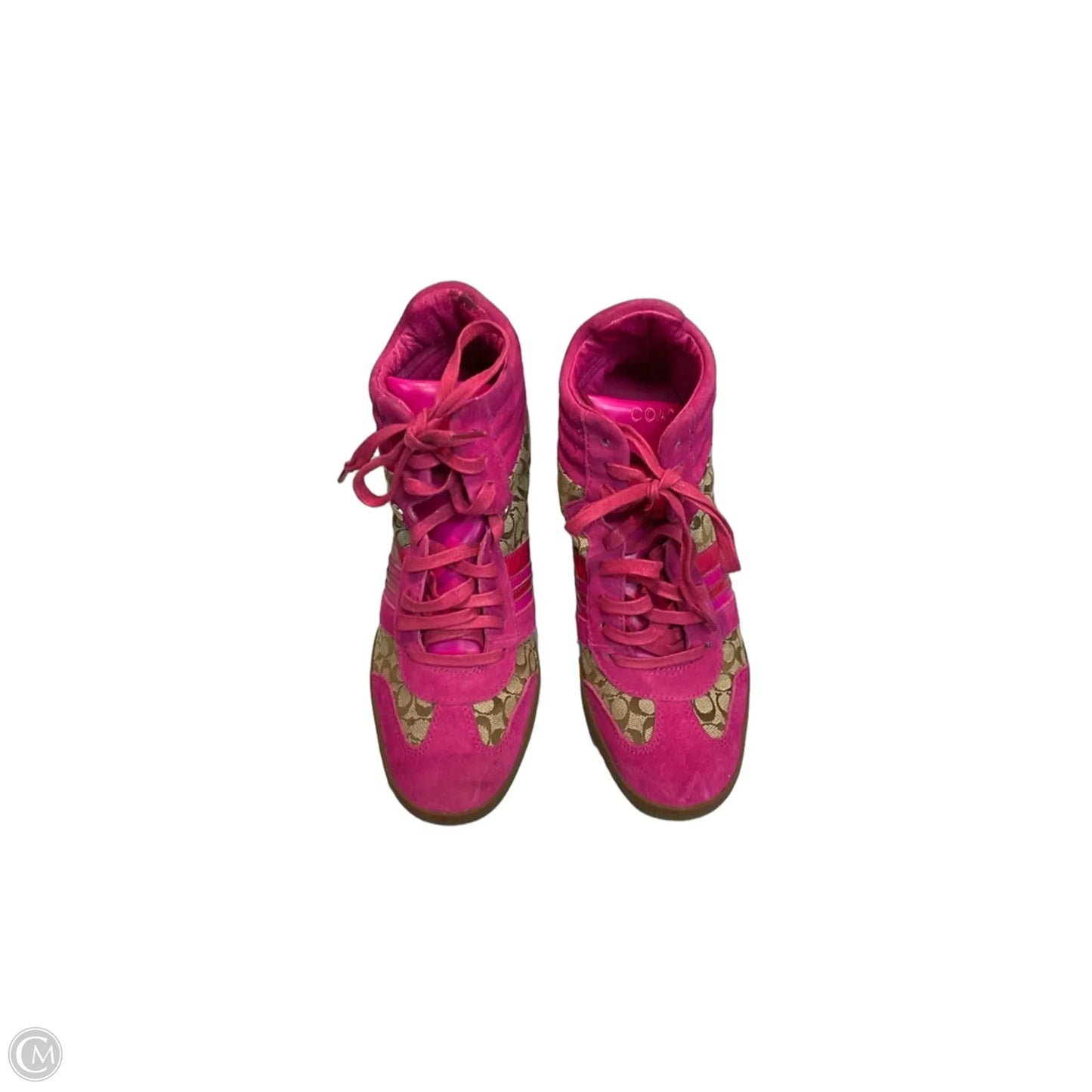 Shoes Designer By Coach In Pink, Size: 8.5