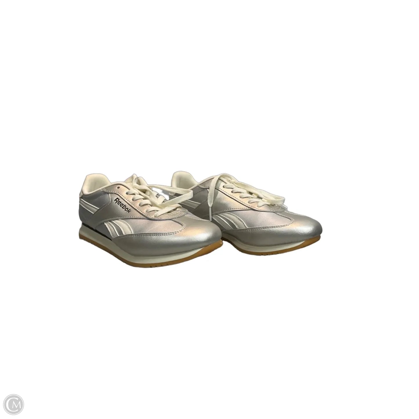 Shoes Athletic By Reebok In Silver, Size: 8.5