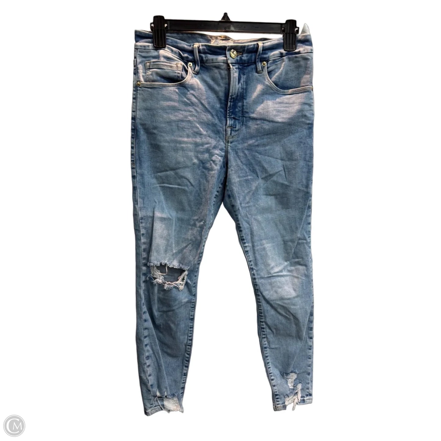 Jeans Boyfriend By Good American In Blue, Size: 6