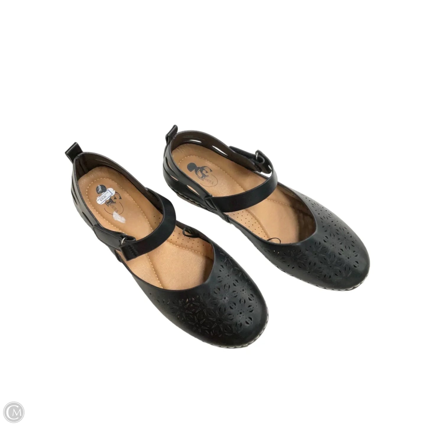 Shoes Flats By Clothes Mentor In Black, Size: 11