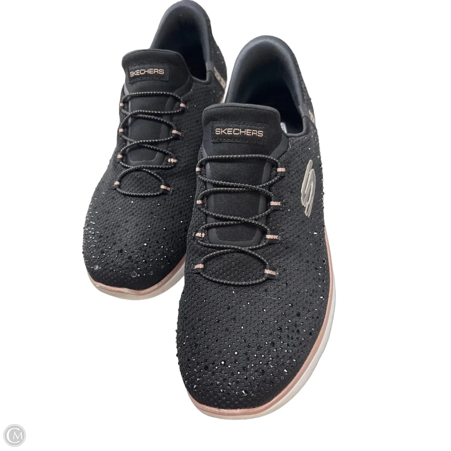 Shoes Athletic By Skechers In Black, Size: 10
