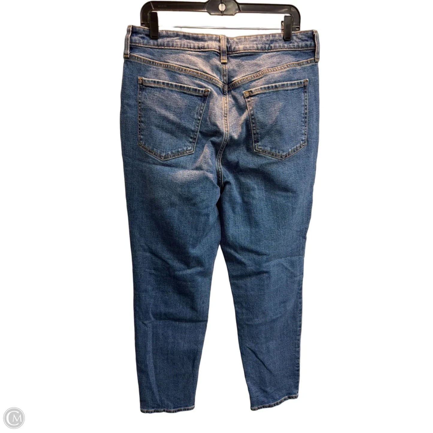 Jeans Straight By Old Navy In Blue, Size: 14
