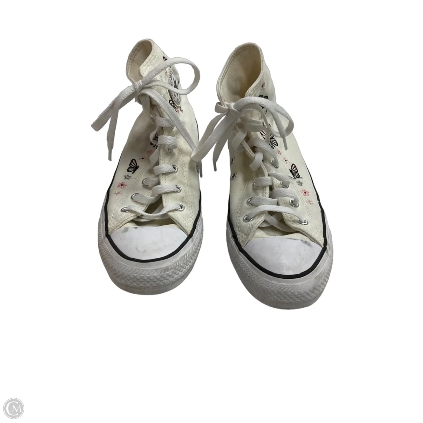 Shoes Athletic By Converse In White, Size: 5.5