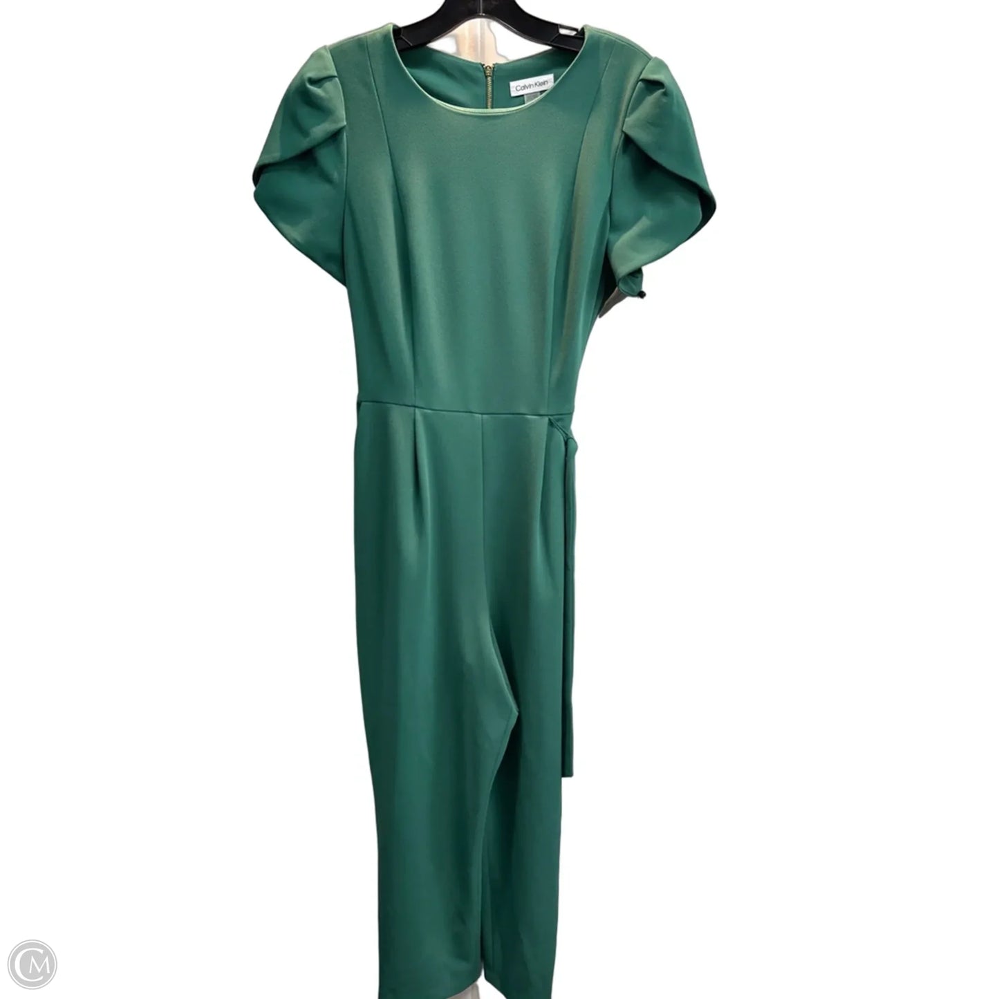 Jumpsuit By Calvin Klein In Green, Size: 10