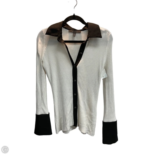 Sweater By White House Black Market In Black & Cream, Size: S
