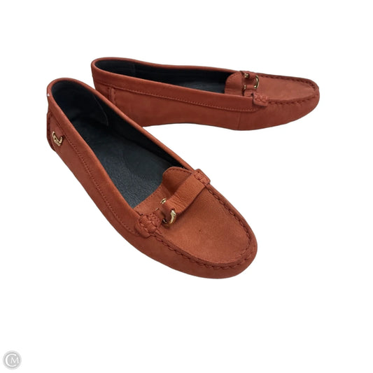 Shoes Designer By Ugg In Orange, Size: 6.5