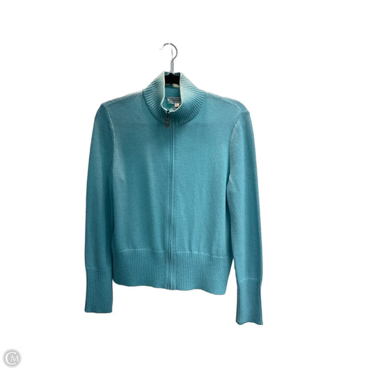 Sweater Designer By St. John In Aqua, Size: Sp