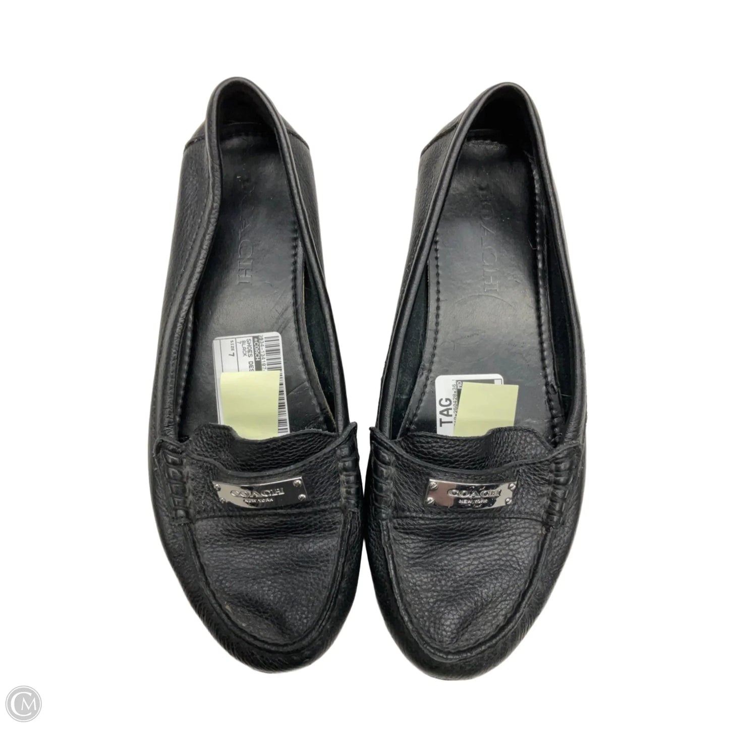 Shoes Designer By Coach In Black, Size: 7