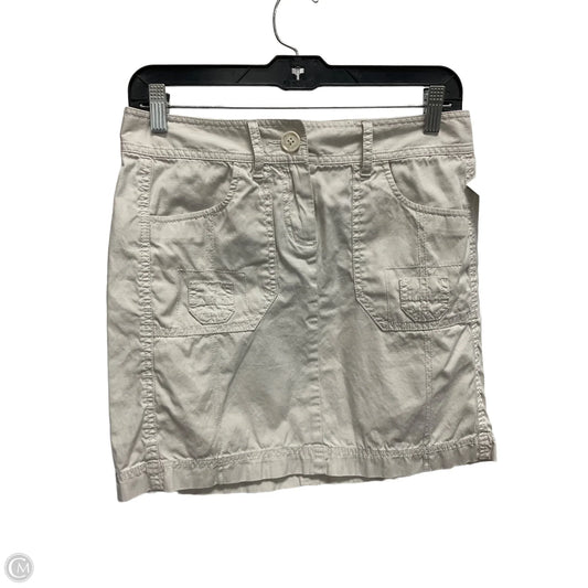 Skirt Mini & Short By Loft In Beige, Size: 2