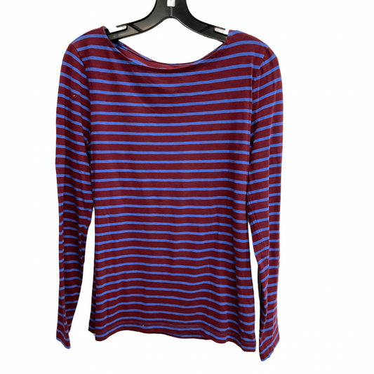 Top Long Sleeve By J. Crew In Red, Size: M