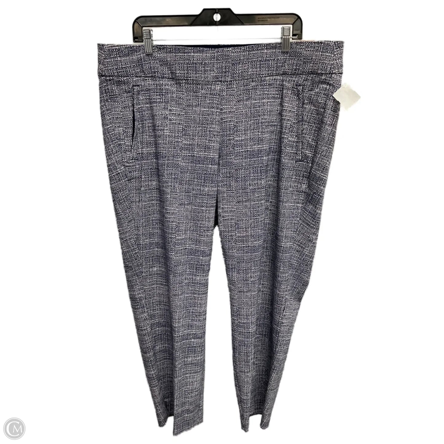 Pants Cropped By Lane Bryant In Blue, Size: 20