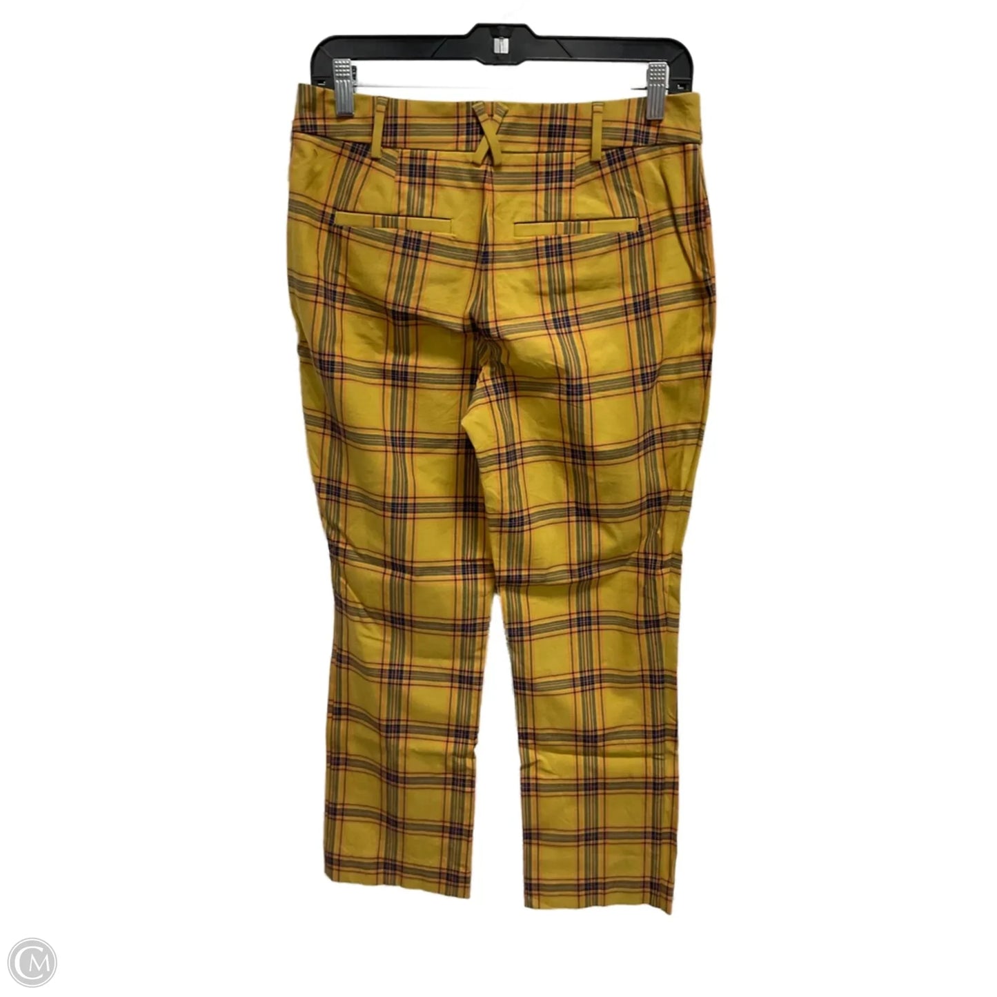Pants Cropped By Maeve In Plaid Pattern, Size: 6
