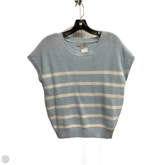 Sweater Short Sleeve By Francesca's In Blue, Size: S