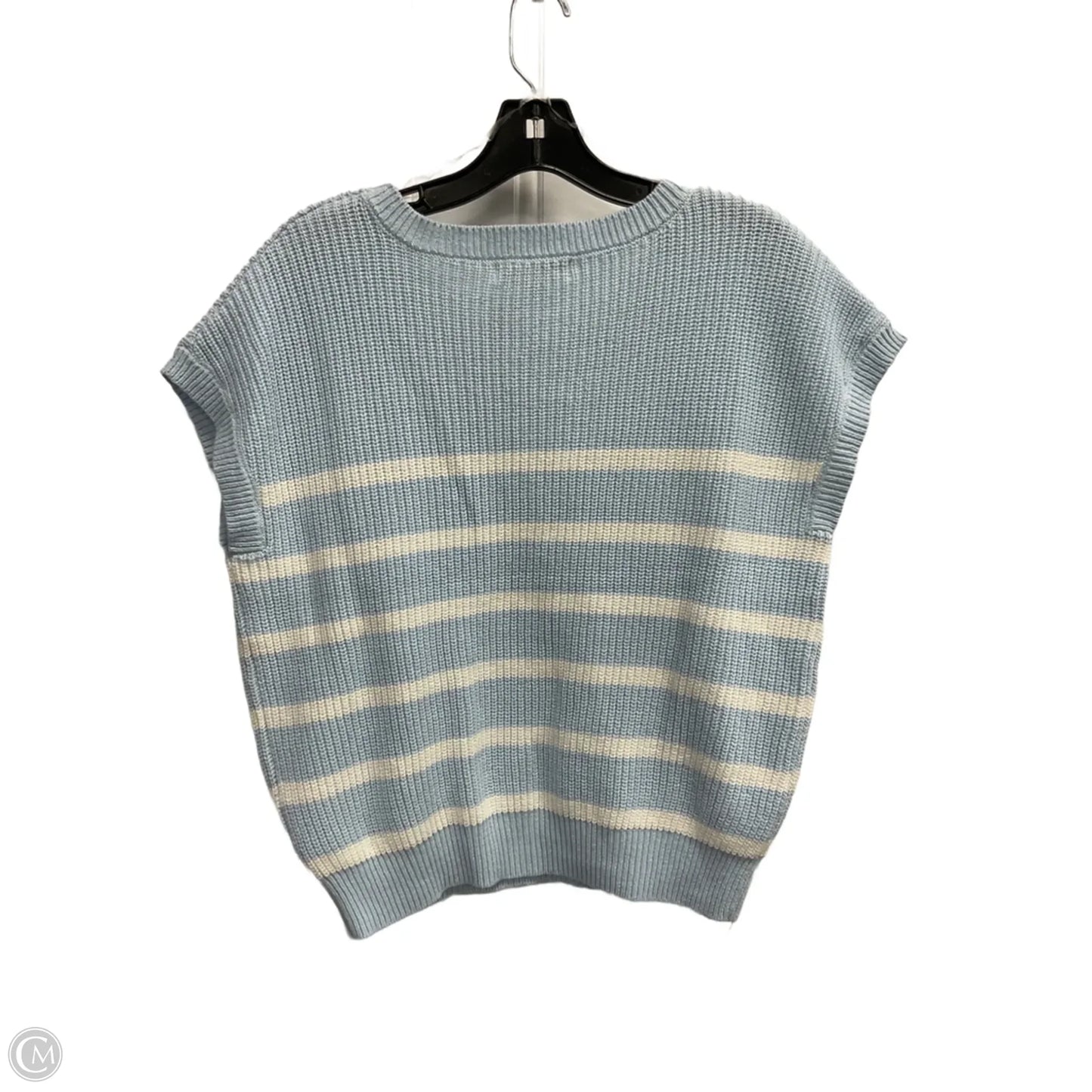 Sweater Short Sleeve By Francesca's In Blue, Size: S