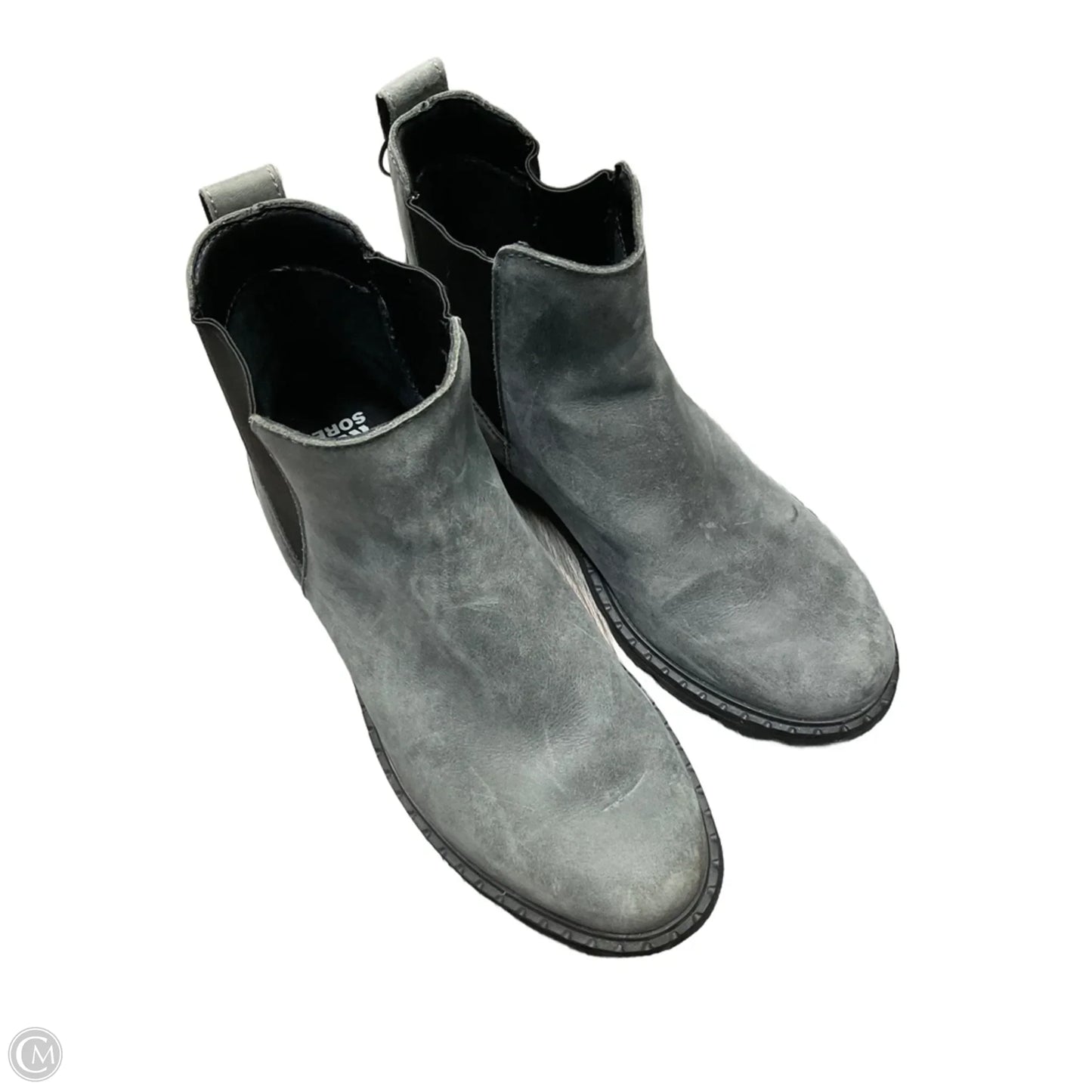 Boots Ankle Flats By Sorel In Grey, Size: 10