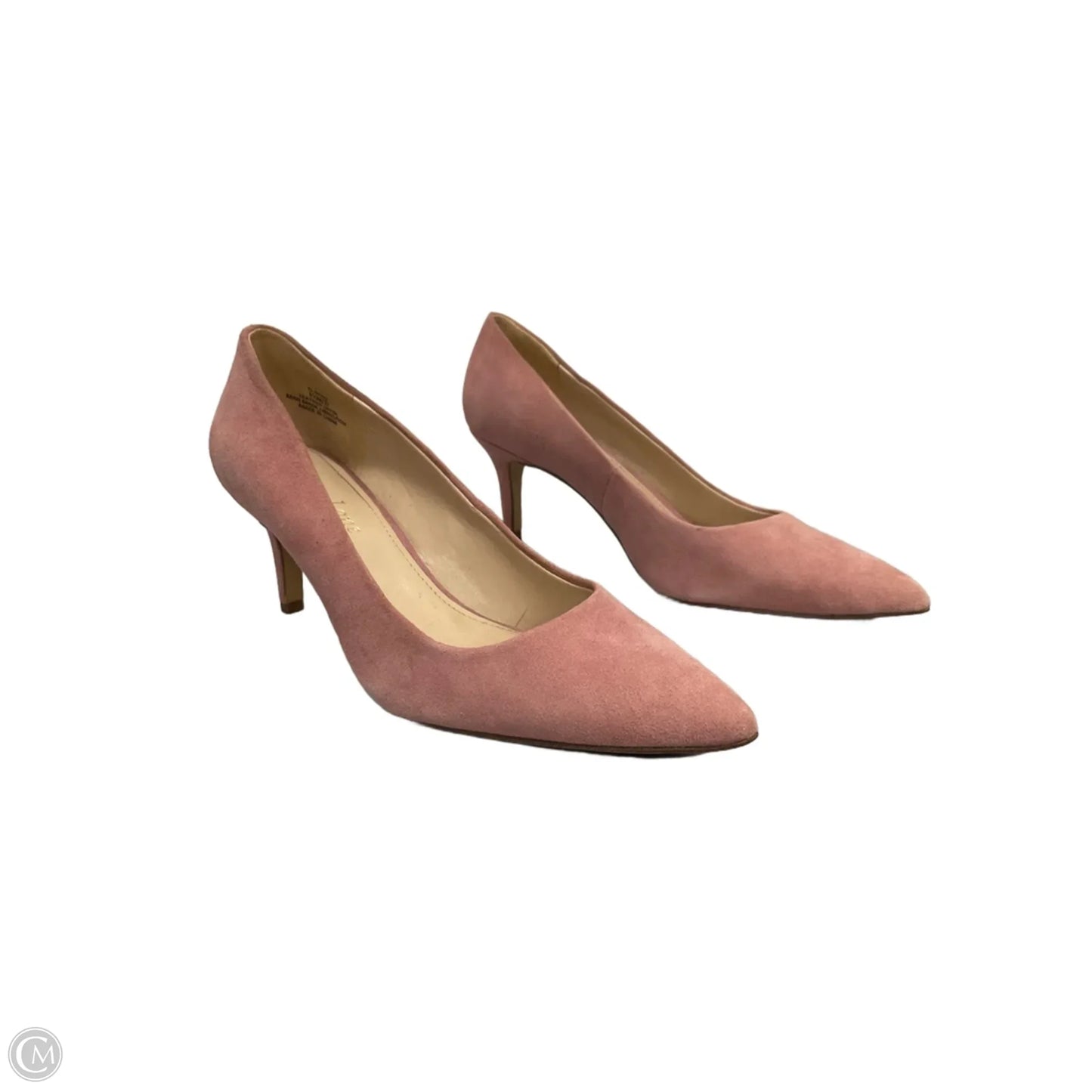 Shoes Heels Kitten By Clothes Mentor In Pink, Size: 6.5