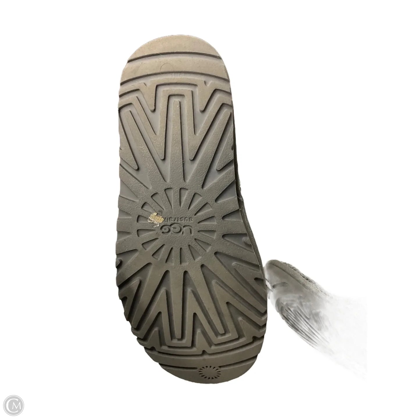 Boots Designer By Ugg In Grey, Size: 7