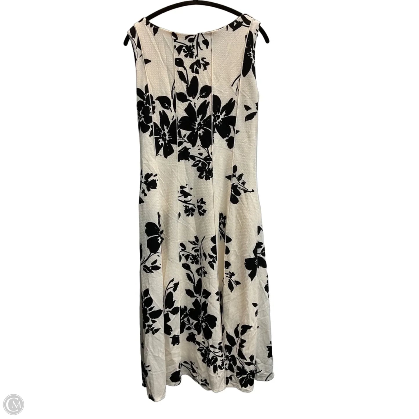 Dress Casual Maxi By Perceptions In Floral Print, Size: M