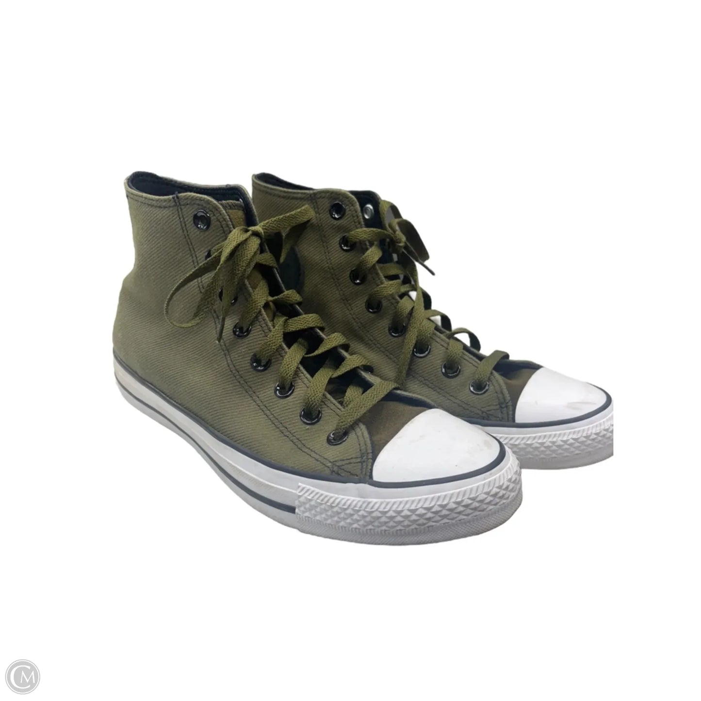 Shoes Athletic By Converse In Green, Size: 10.5