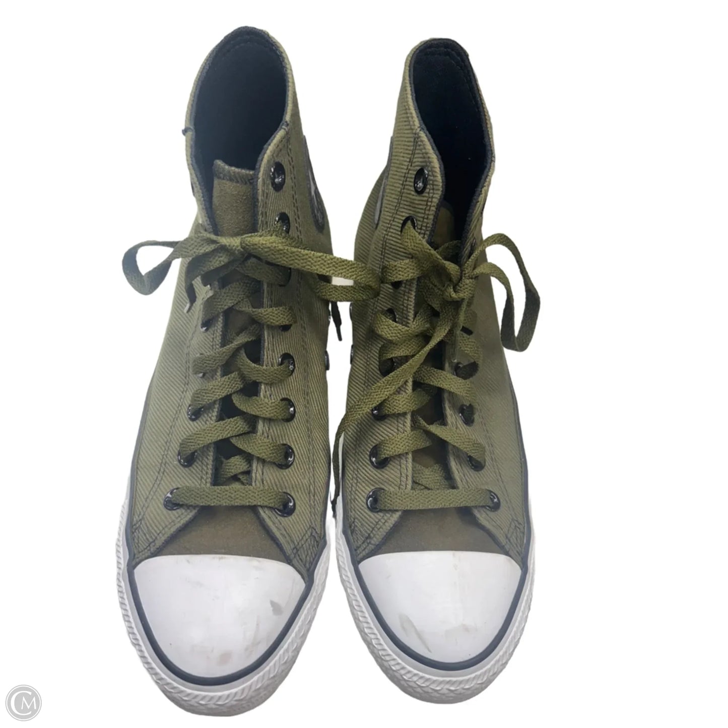 Shoes Athletic By Converse In Green, Size: 10.5
