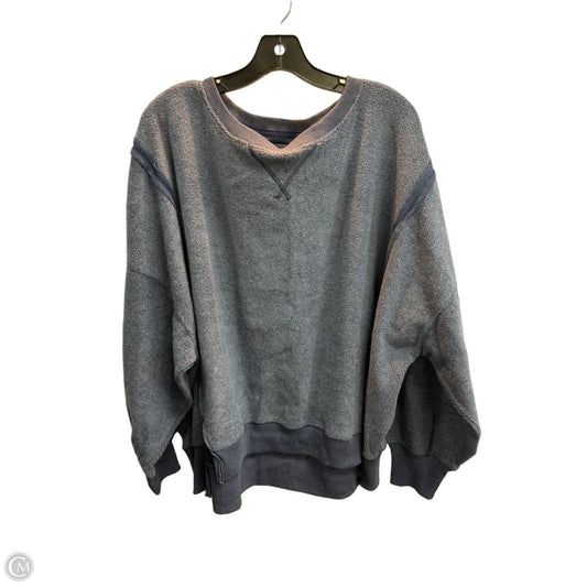 Sweatshirt Crewneck By American Eagle In Navy, Size: M
