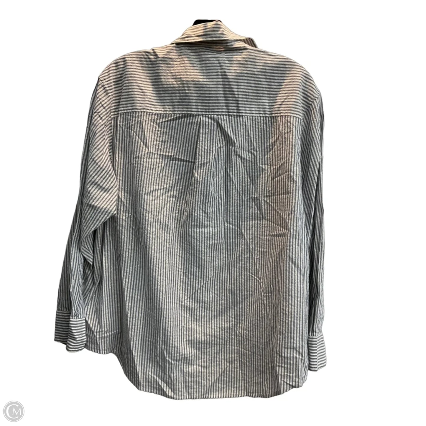 Top Long Sleeve By Gap In Striped Pattern, Size: Xs
