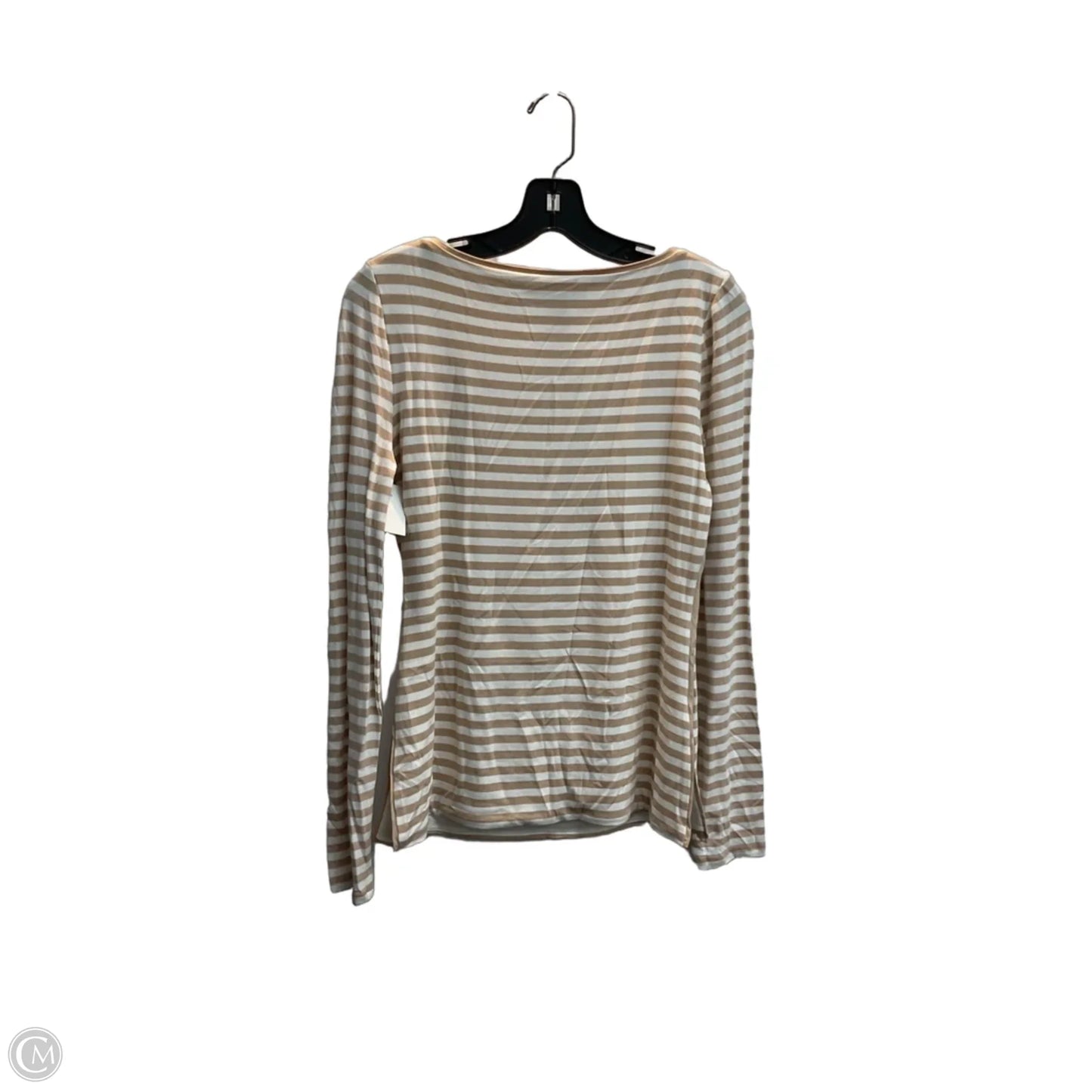 Top Long Sleeve By White House Black Market In Striped Pattern, Size: S