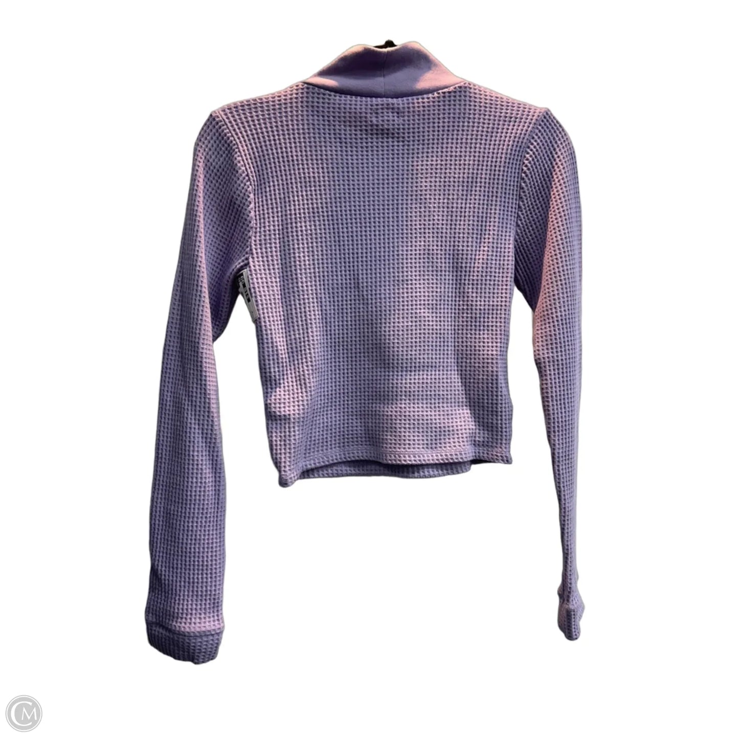 Top Long Sleeve By Aerie In Purple, Size: M