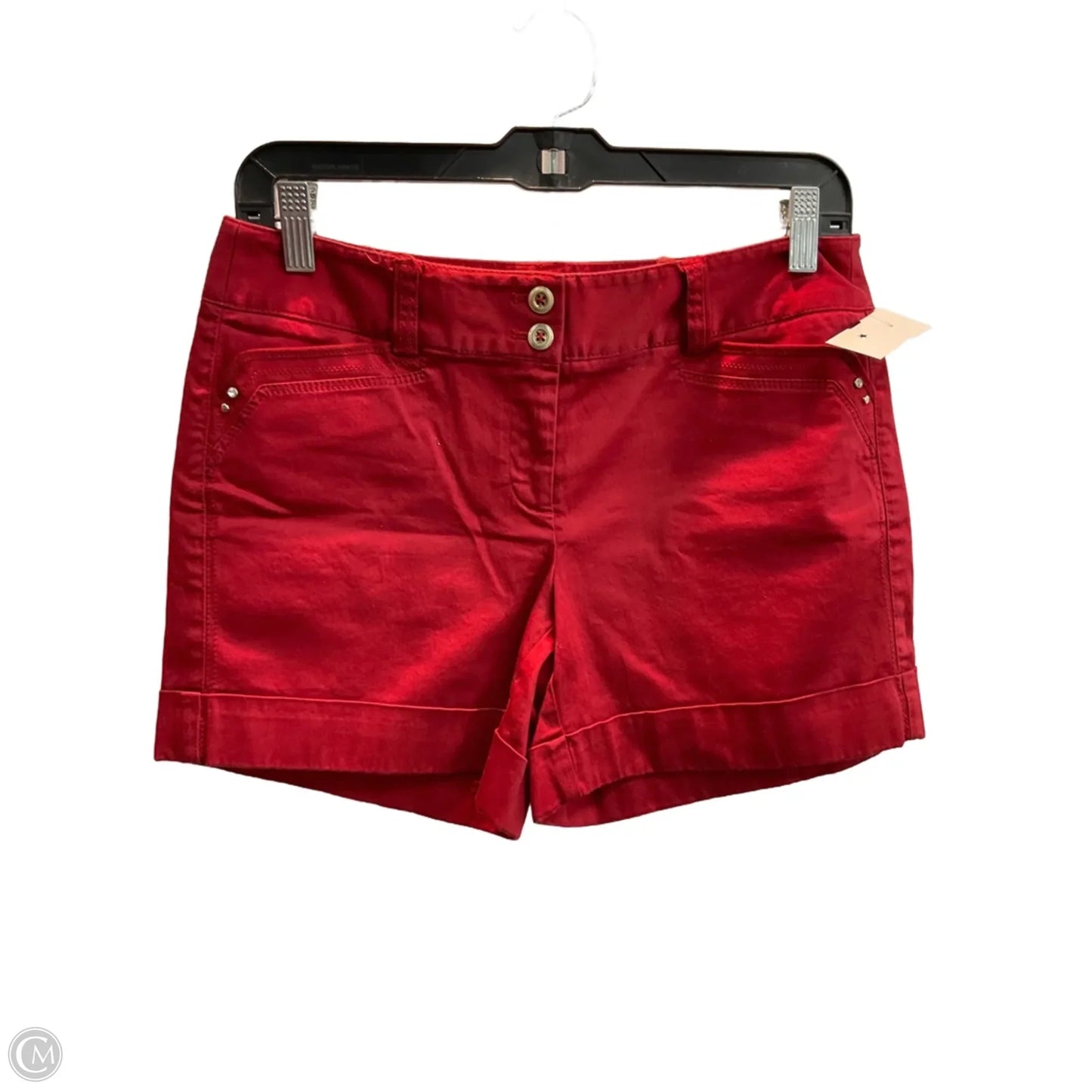 Shorts By White House Black Market In Red, Size: 4