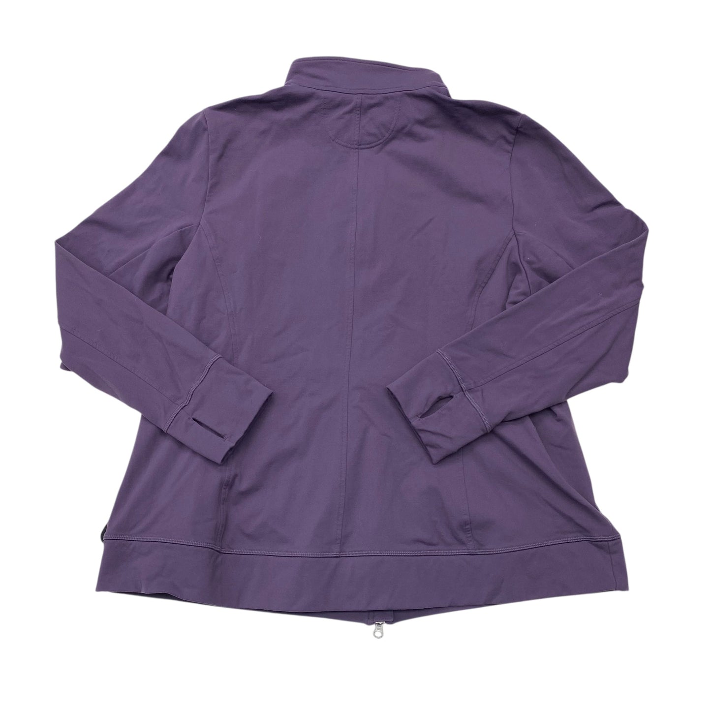 Athletic Jacket By Duluth Trading In Purple, Size:2X