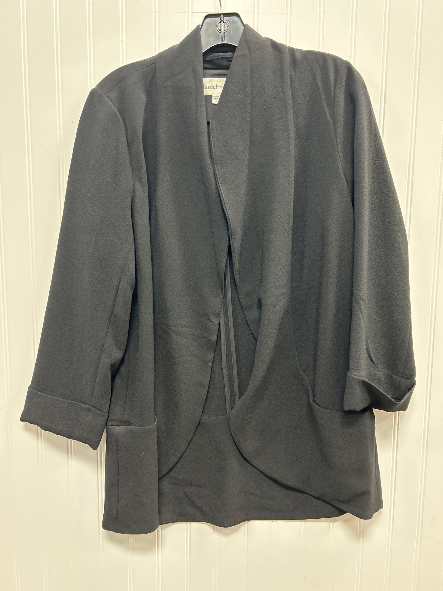 Blazer By Daniel Rainn In Black, Size:M