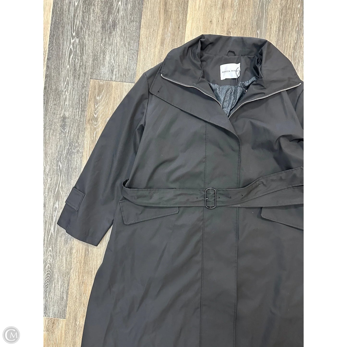 Coat Designer By Rebecca Minkoff In Black, Size: L