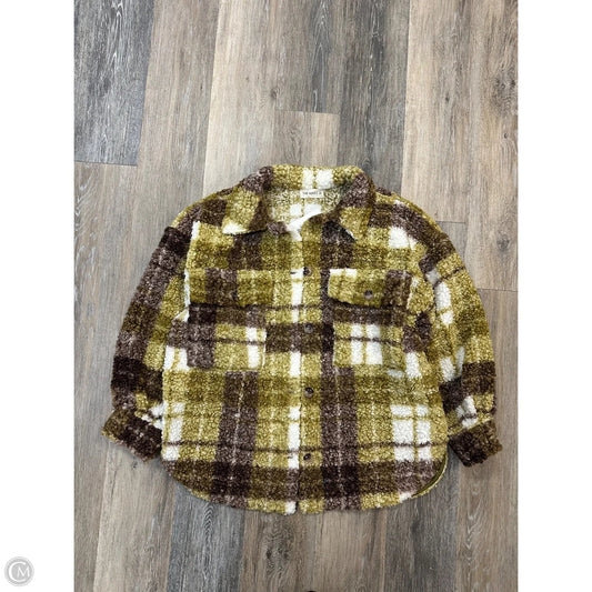 Jacket Shirt By The Nines In Green, Size: M
