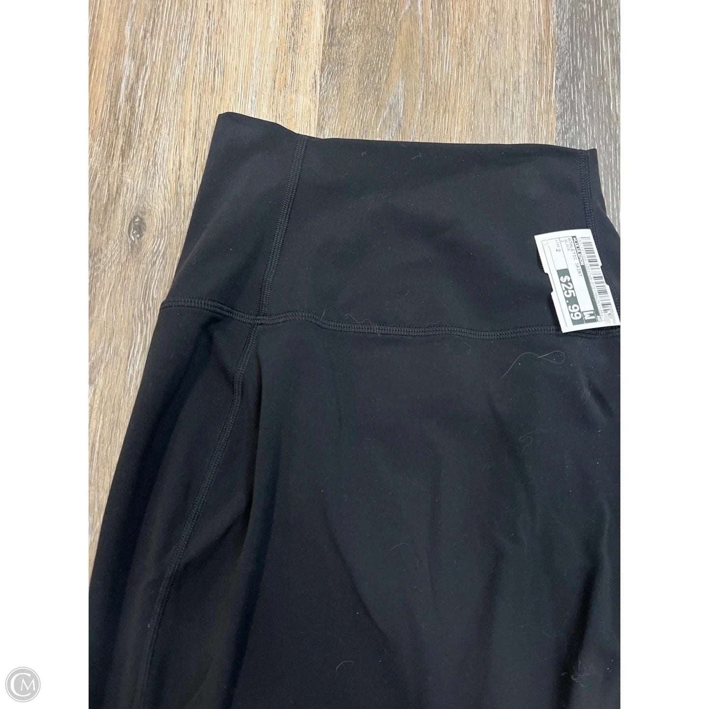 Athletic Skirt By Lululemon In Black, Size: 2