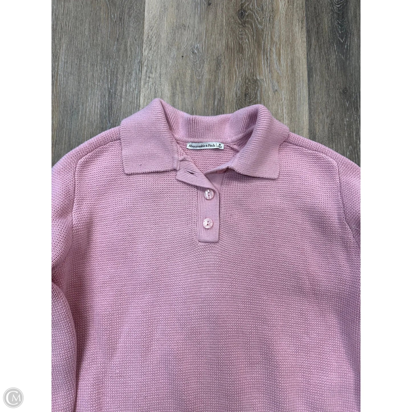 Sweater By Abercrombie And Fitch In Pink, Size: M