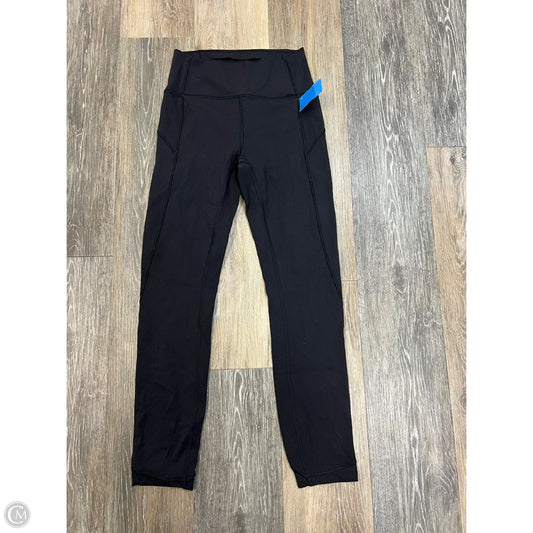 Athletic Leggings By Lululemon In Black, Size: 4