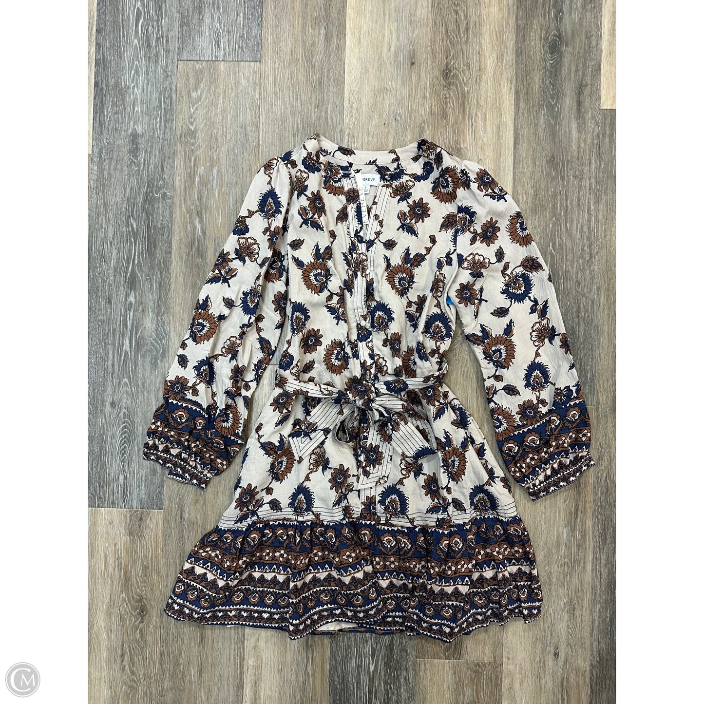 Dress Casual Short By Evereve In Tan, Size: S