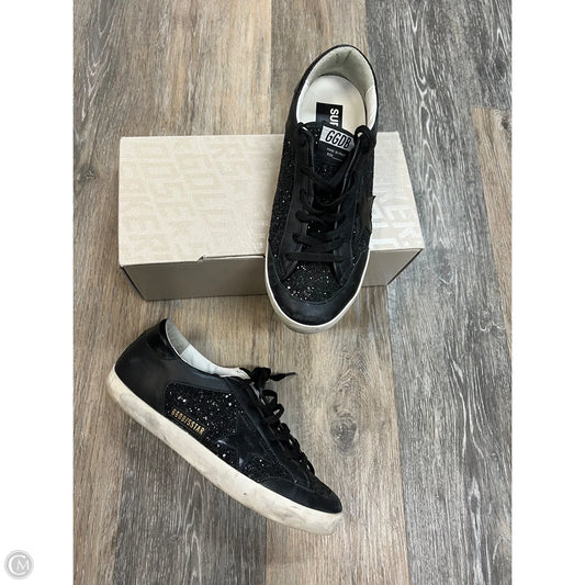 Shoes Luxury Designer By Golden Goose In Black, Size: 10/40