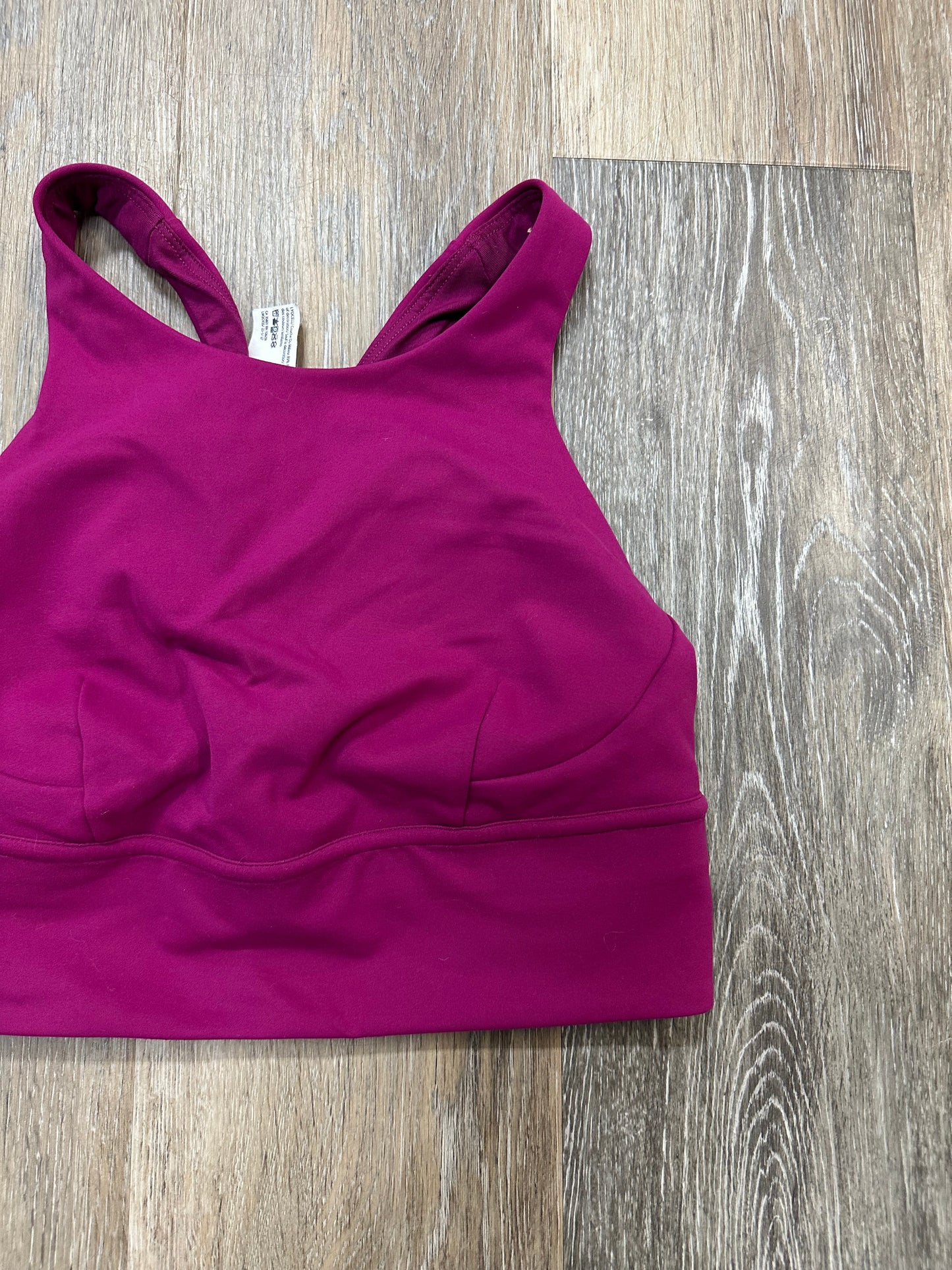 Athletic Bra By Lululemon In Pink, Size: 6