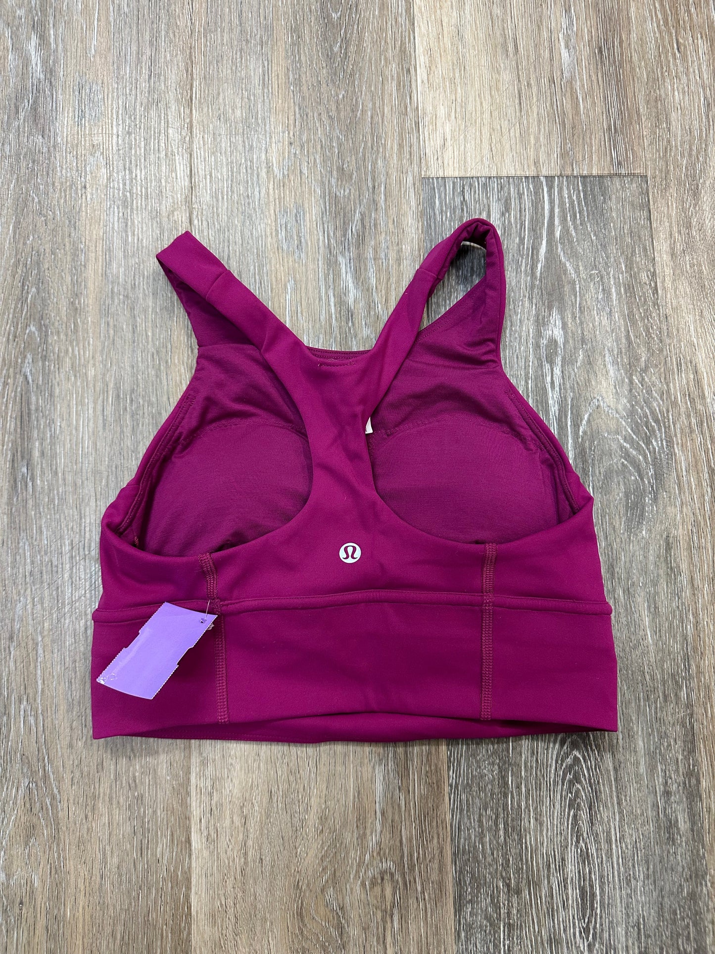 Athletic Bra By Lululemon In Pink, Size: 6