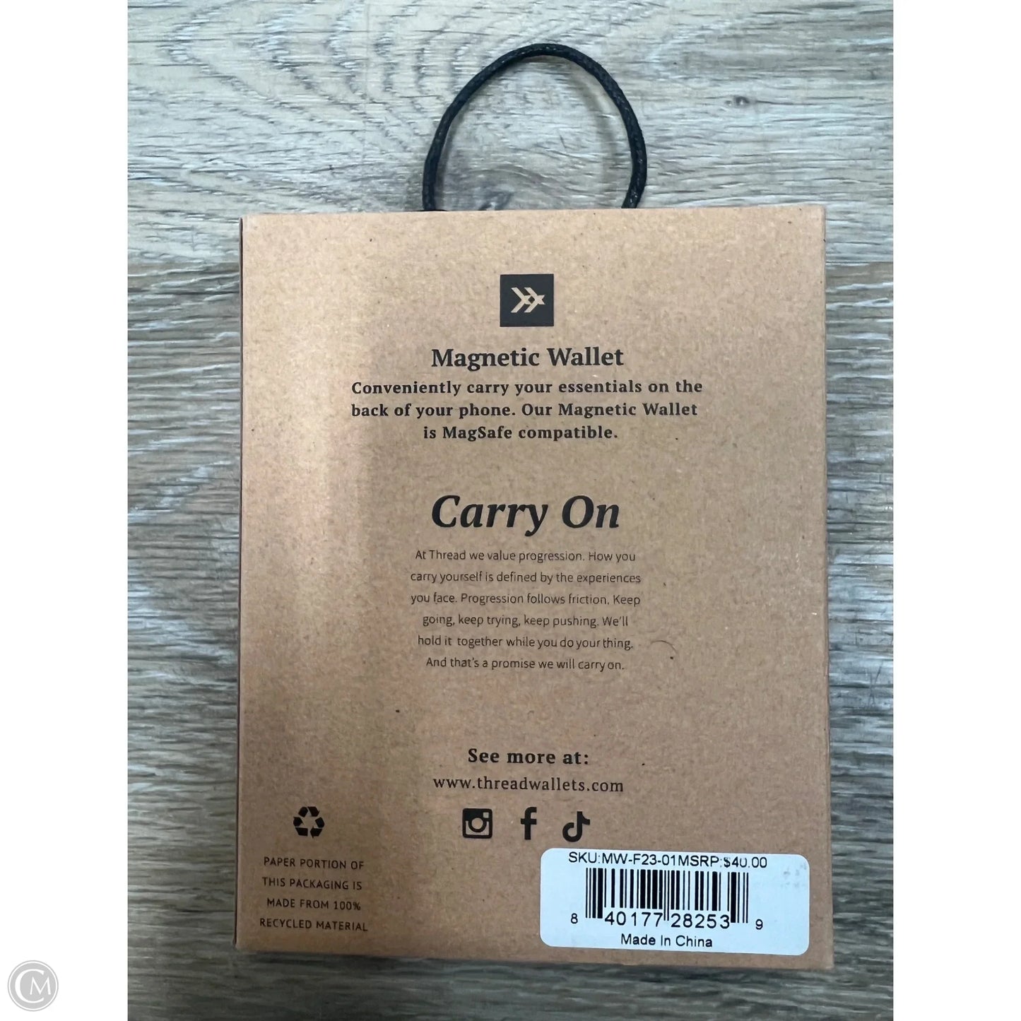 Wallet By Threads, Size: Small