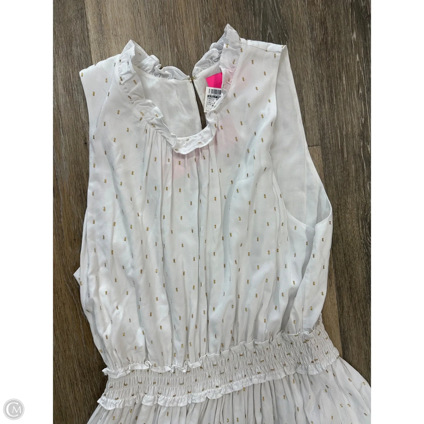 Dress Designer By Lilly Pulitzer In White, Size: Xl