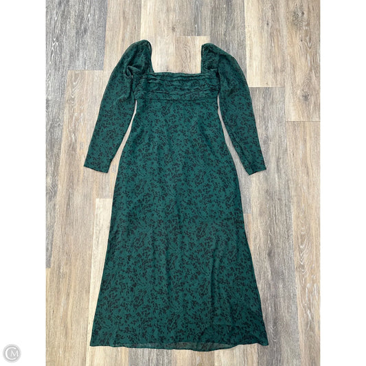 Dress Casual Maxi By Abercrombie And Fitch In Green, Size: S