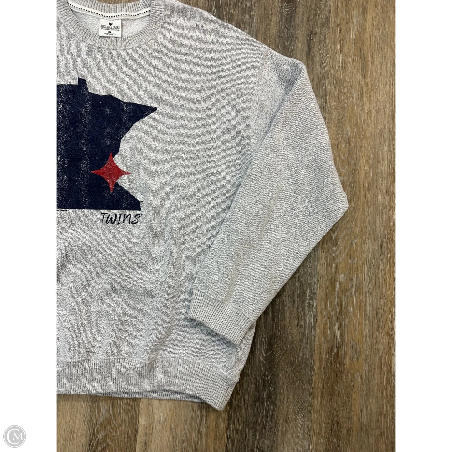 Sweater By Soft as a grape In Grey, Size: Xl