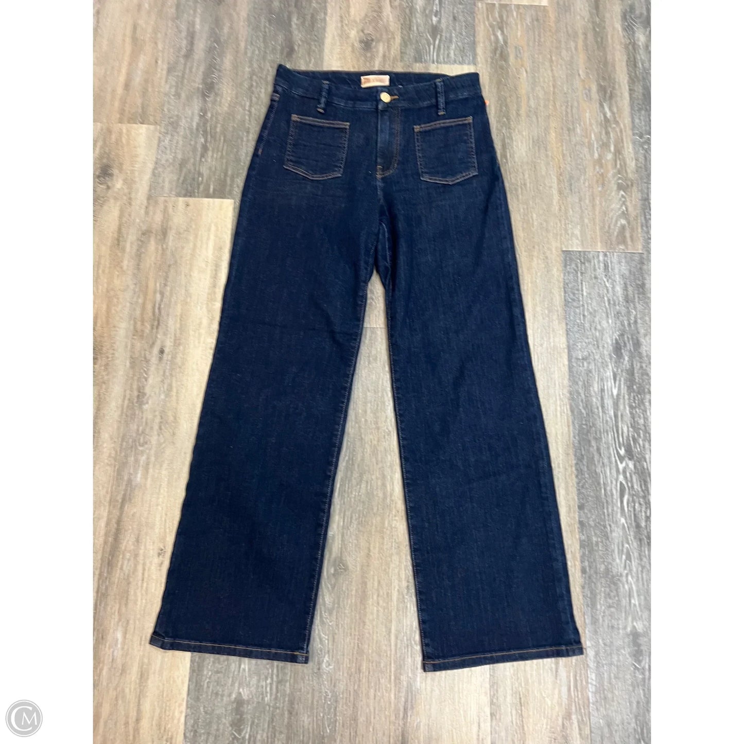 Jeans Wide Leg By Kut In Blue Denim, Size: 6